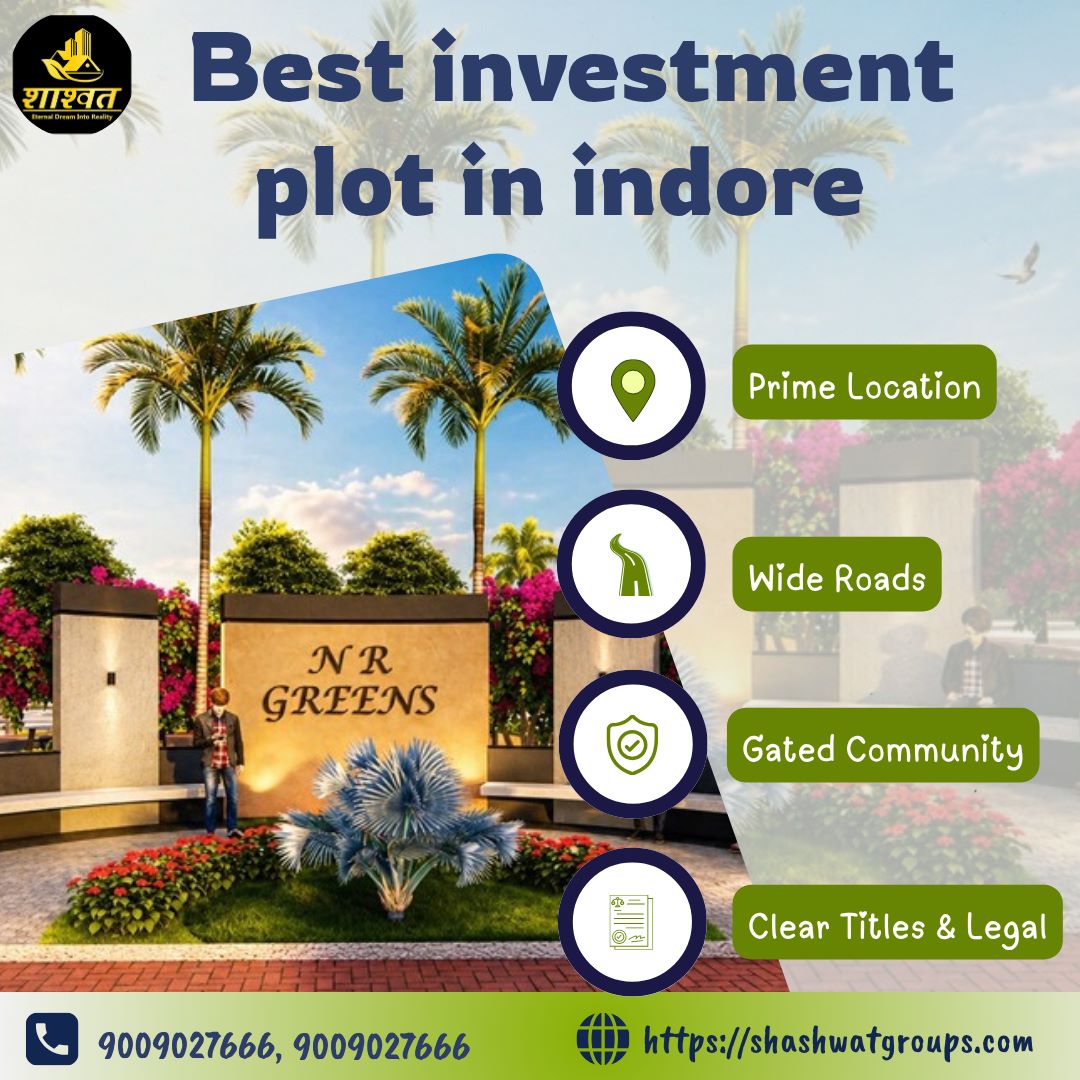  Invest with Shashwat Group – Best Investment Plot in Indore