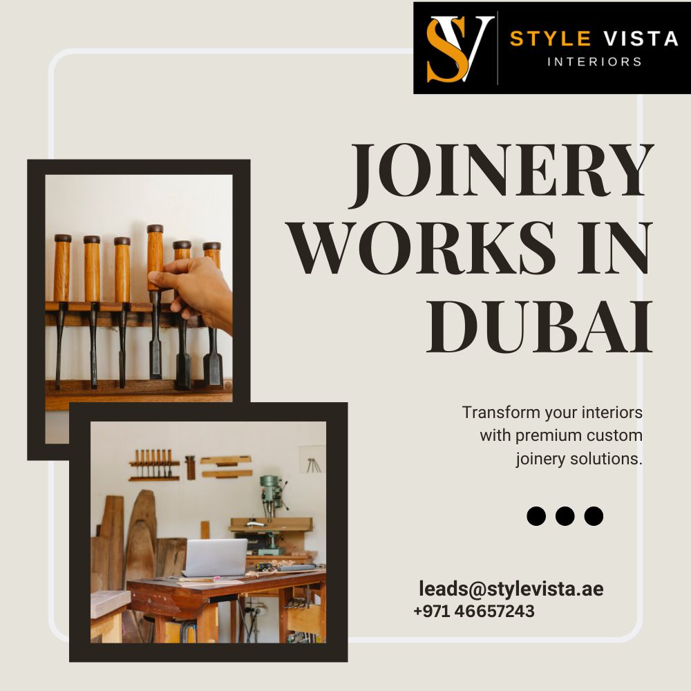  Expert Joinery Works in Dubai for Modern Residential and Office Interiors