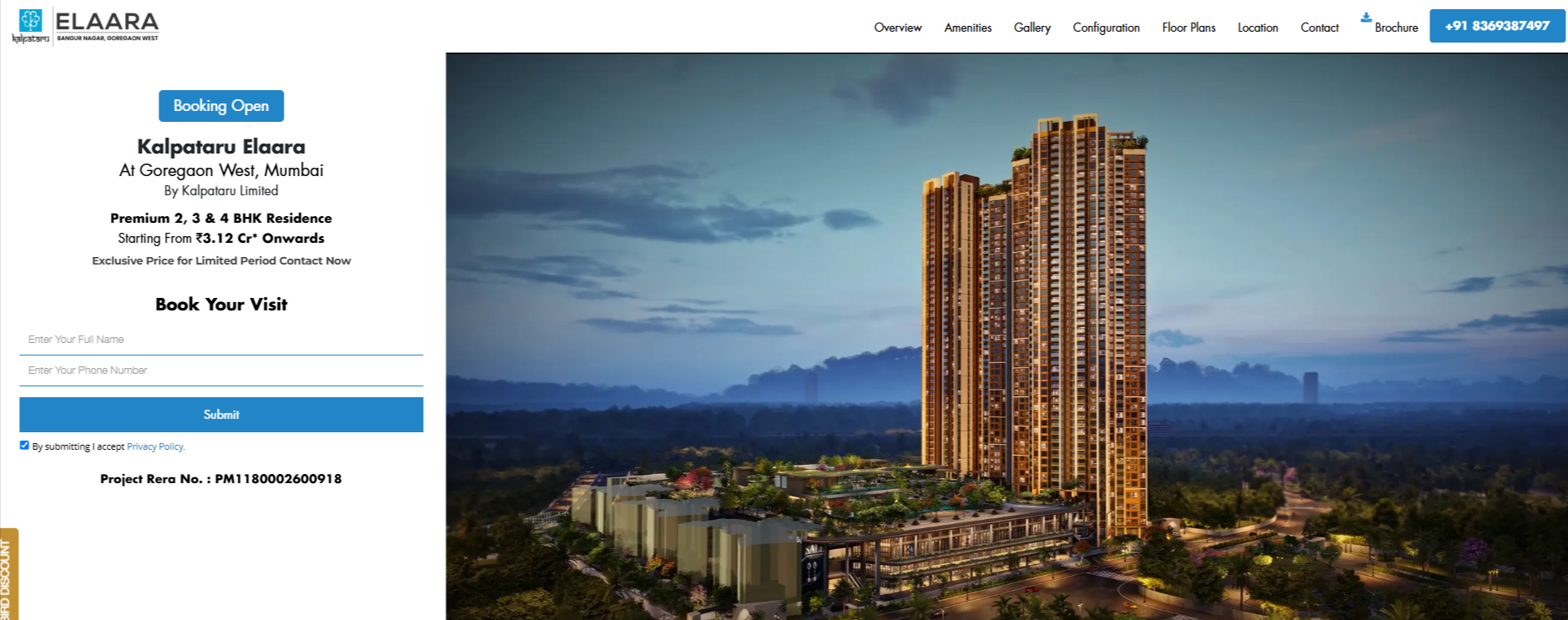  Kalpataru Elaara Goregaon West | Discover Elegant Apartments in Mumbai