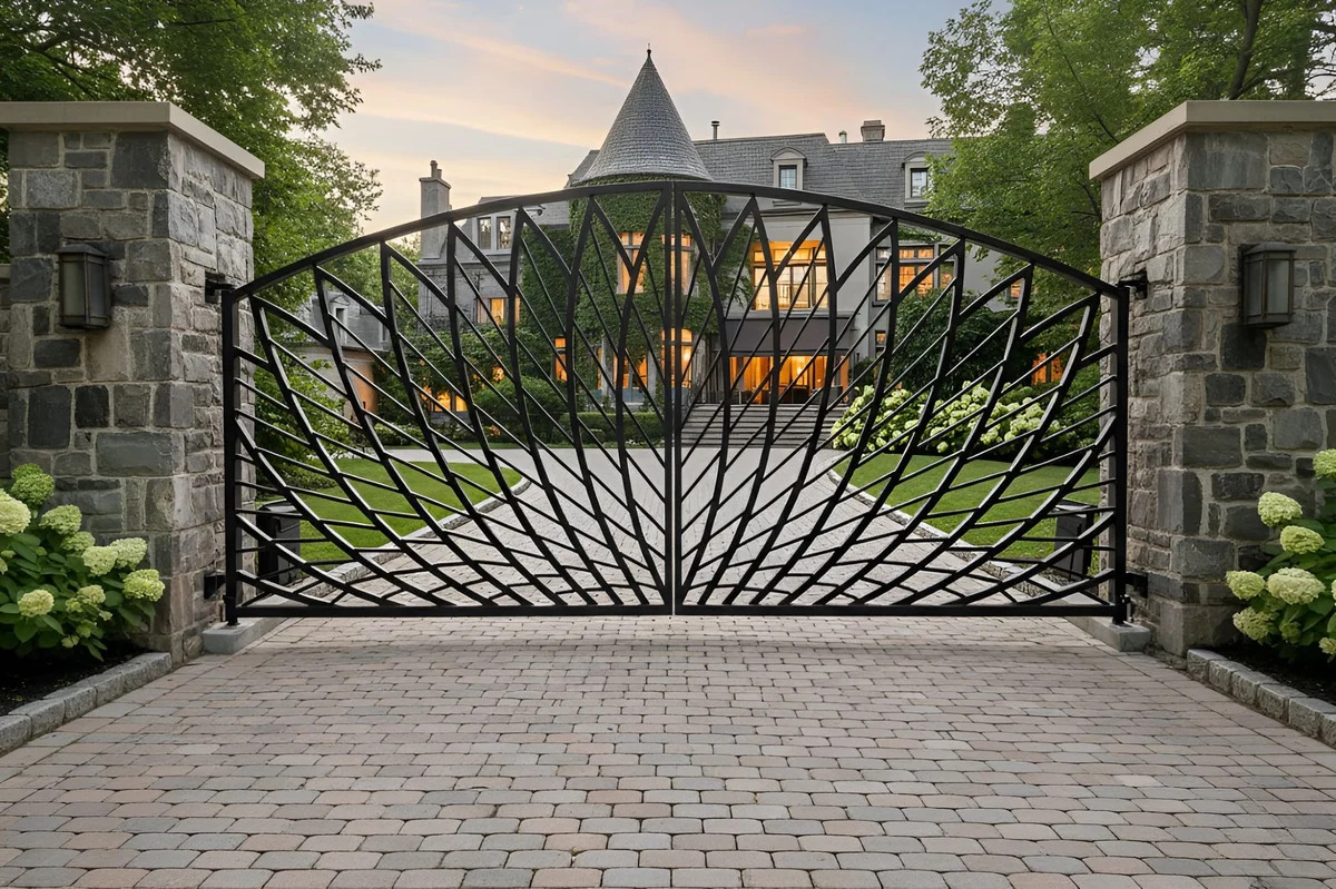  Golden Valley Driveway Gate | G118
