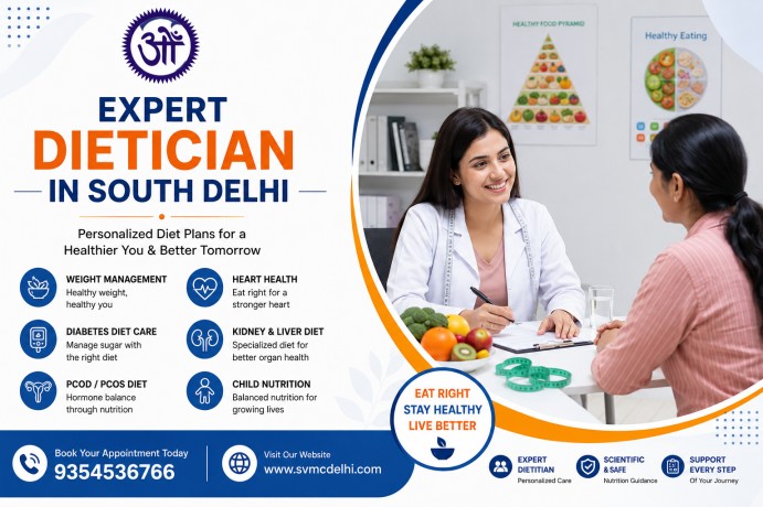  Dietician in South Delhi | Expert Nutrition & Diet Consultation