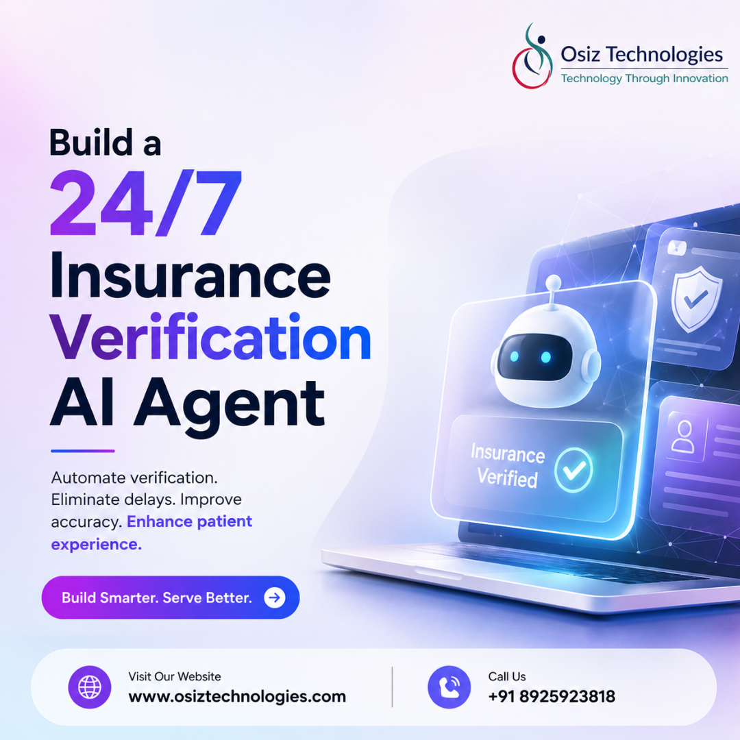  Need an Insurance Verification AI Agent? Partner with Osiz.