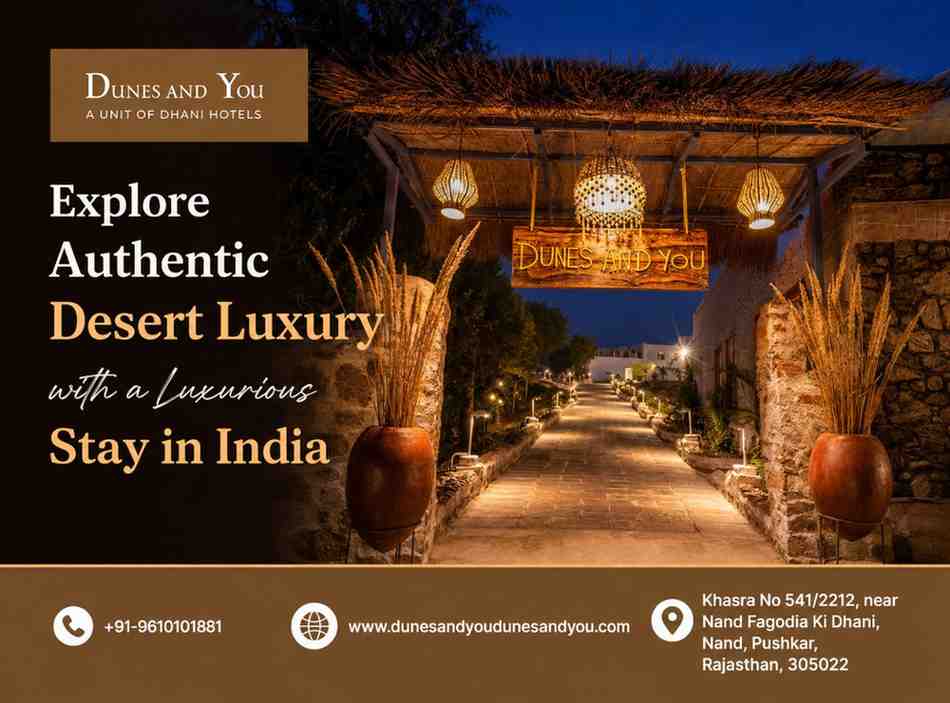  Explore Authentic Desert Luxury with a Luxurious Stay in India