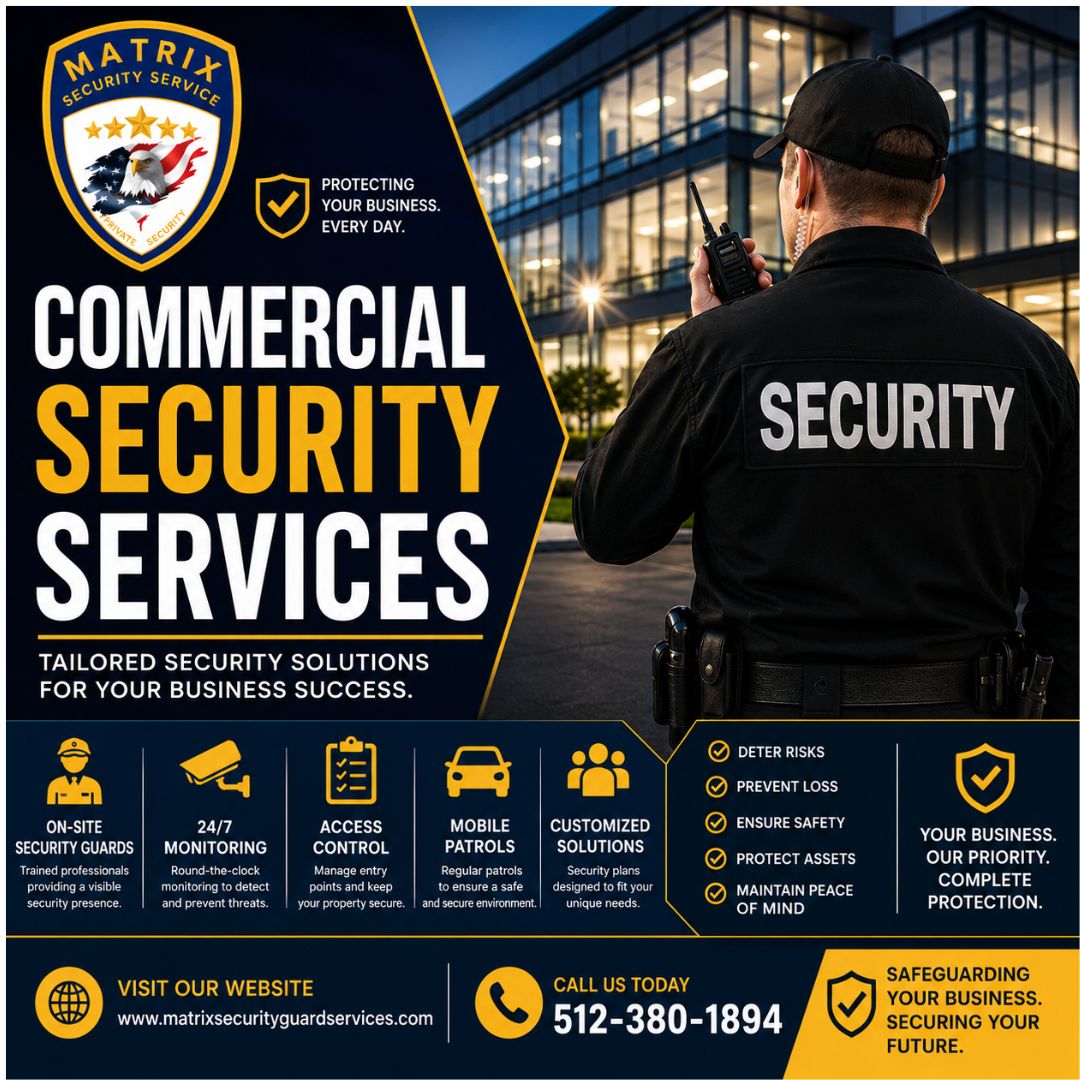  Commercial security services Austin