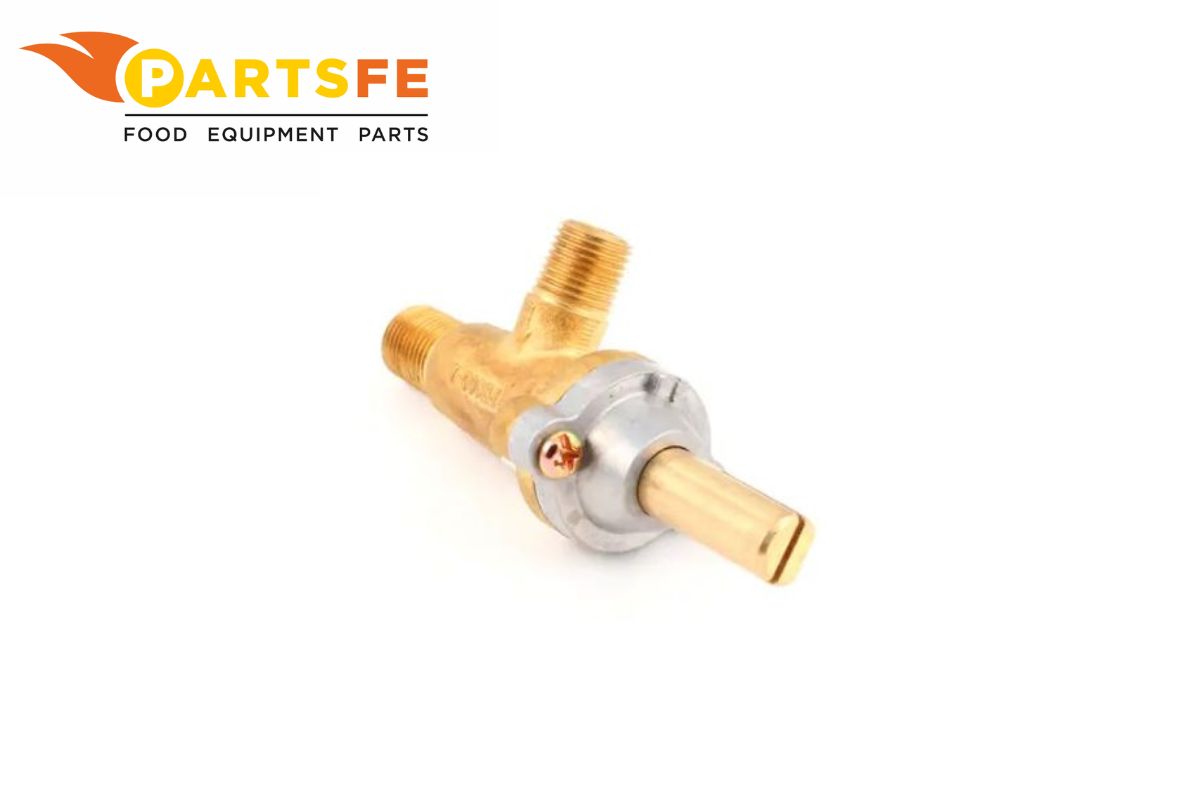  Vollrath/Idea-Medalie XFTG9002 Open-Top Burner Gas Valve W/ Fitting/Cable