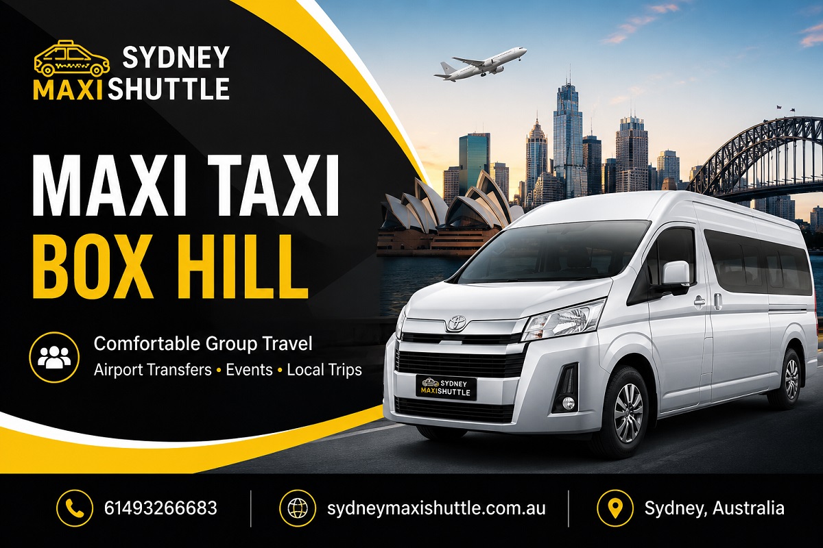  Maxi Taxi Box Hill | Safe & Spacious Airport Transfers