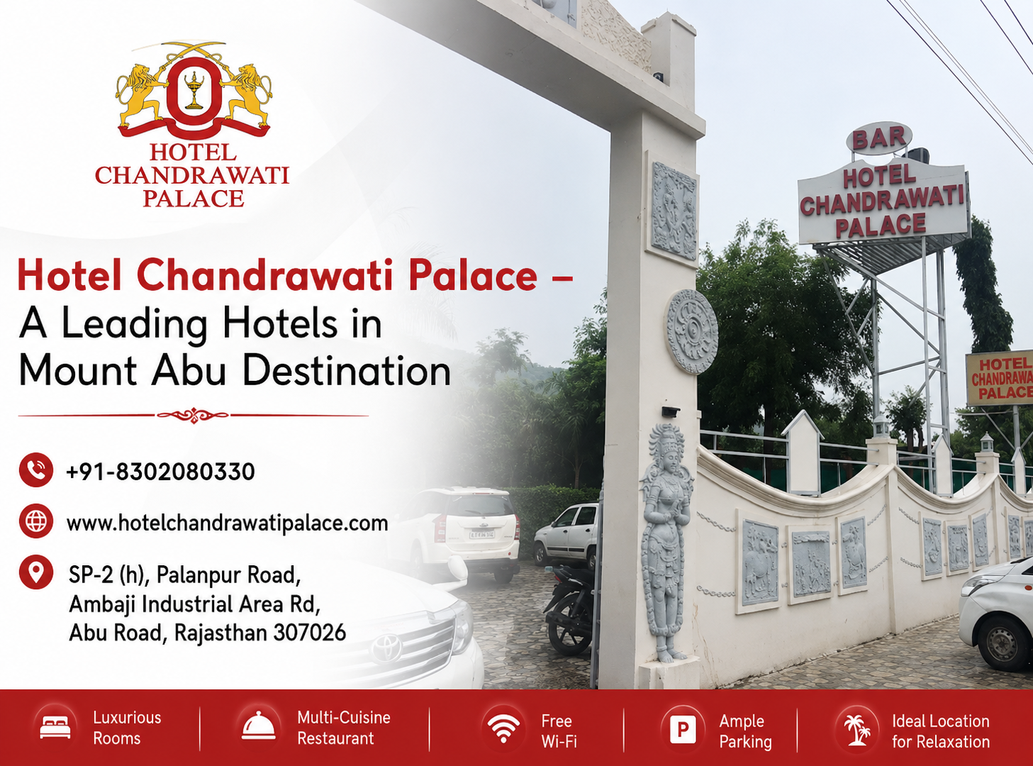  Hotel Chandrawati Palace – A Leading Hotels in Mount Abu Destination