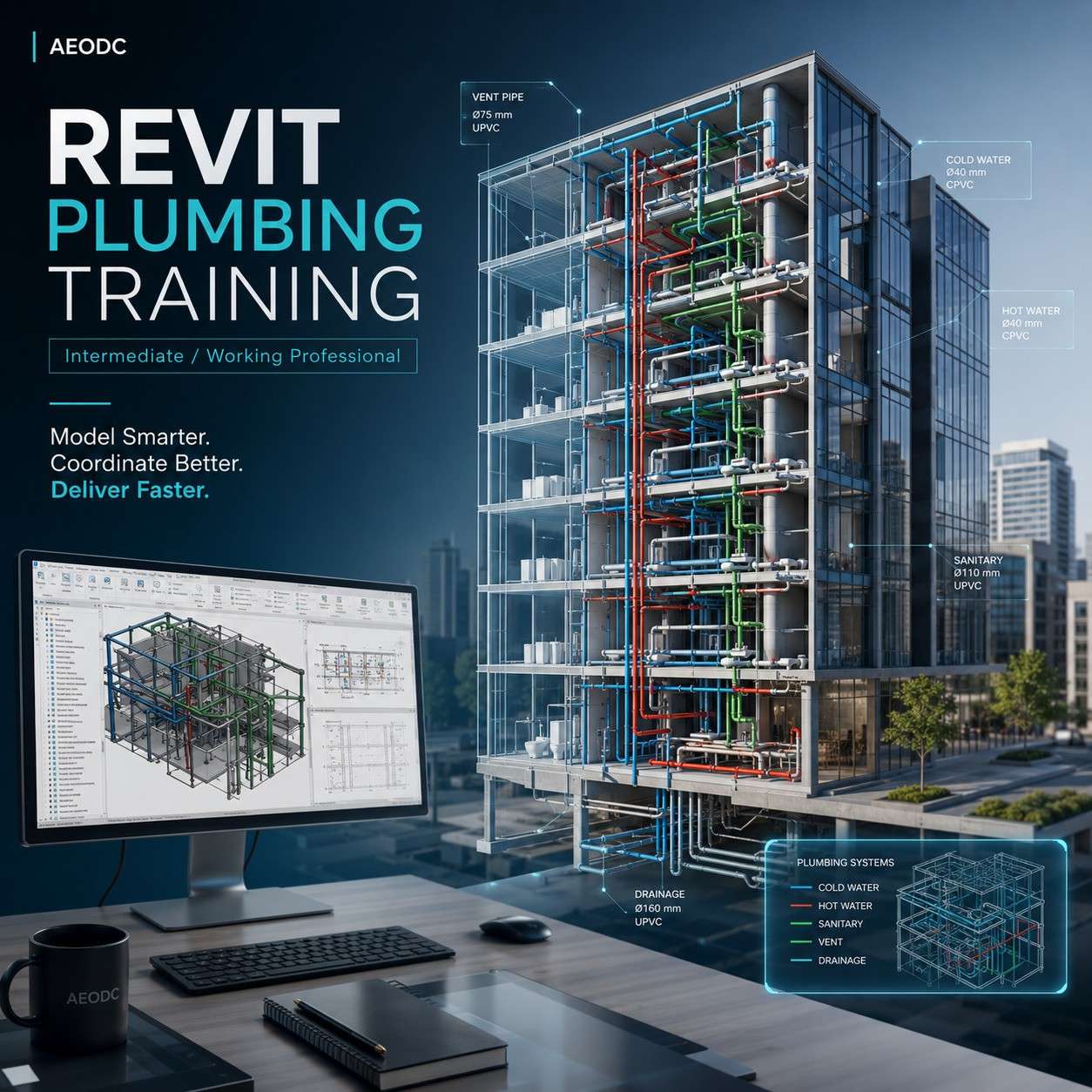  Revit Plumbing (Intermediate / Working Professional)