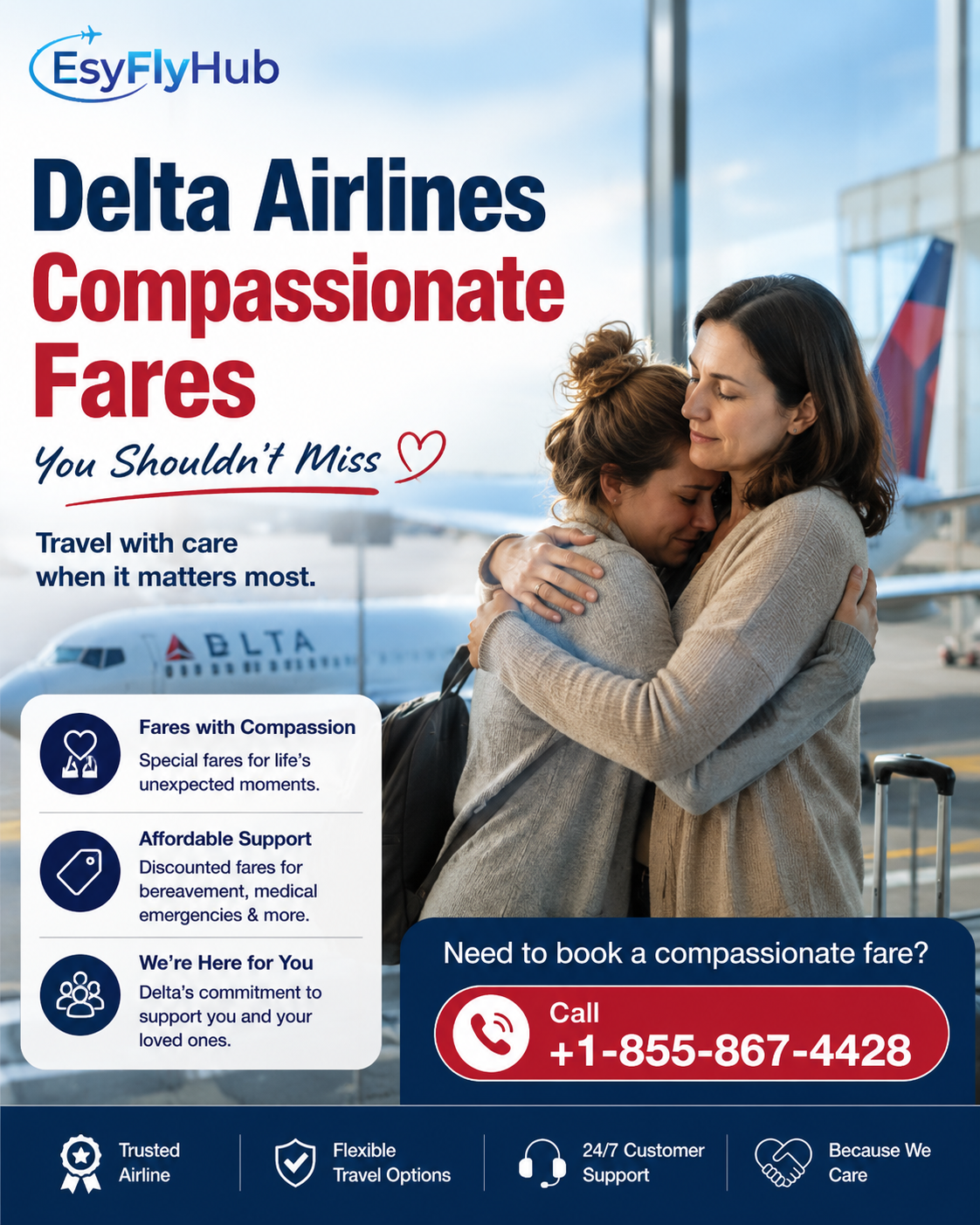  Delta Airlines Compassionate Fares You Shouldn’t Miss