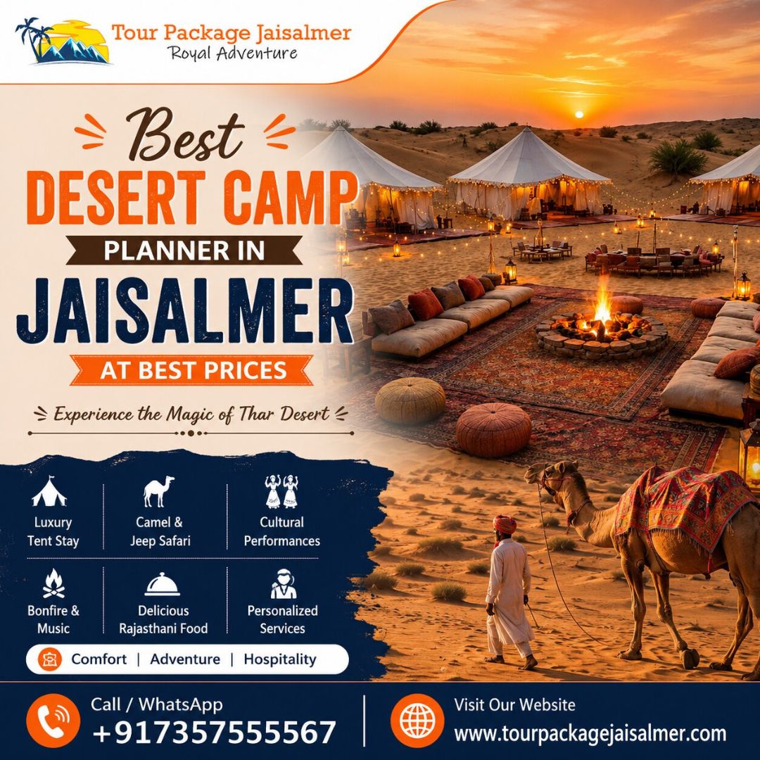  Best Desert camp planner in Jaisalmer at Best Prices