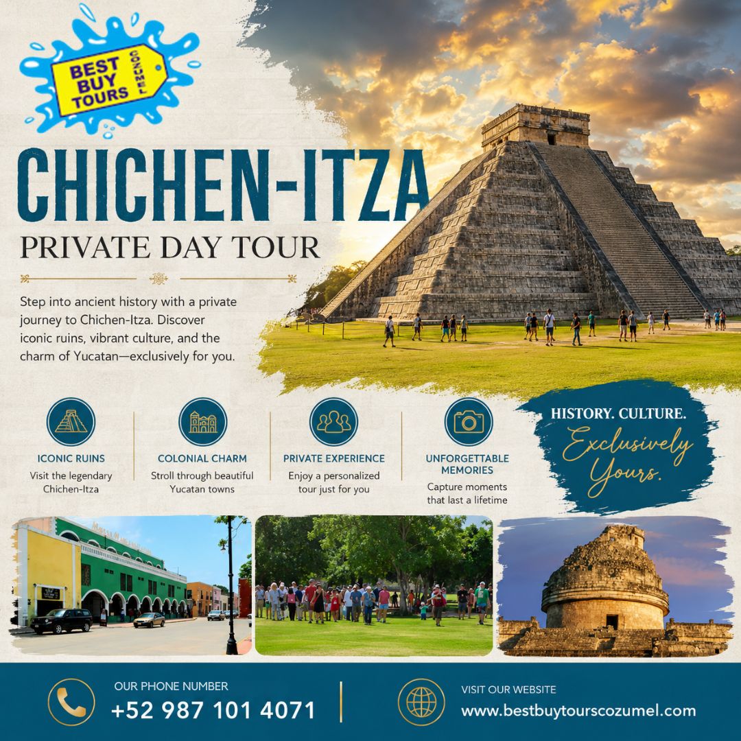  Cozumel Tours To Chichen Itza For A Great Day Trip Quintana