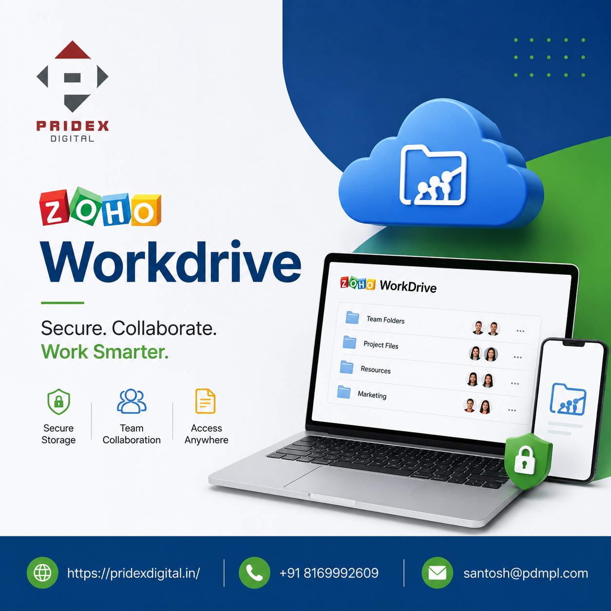  Zoho WorkDrive solutions Mumbai