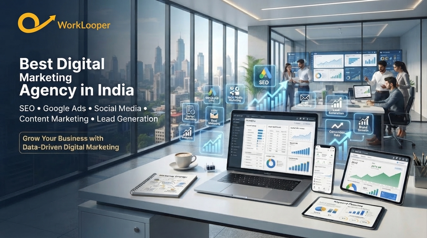  Best Digital Marketing Agency in India | WorkLooper
