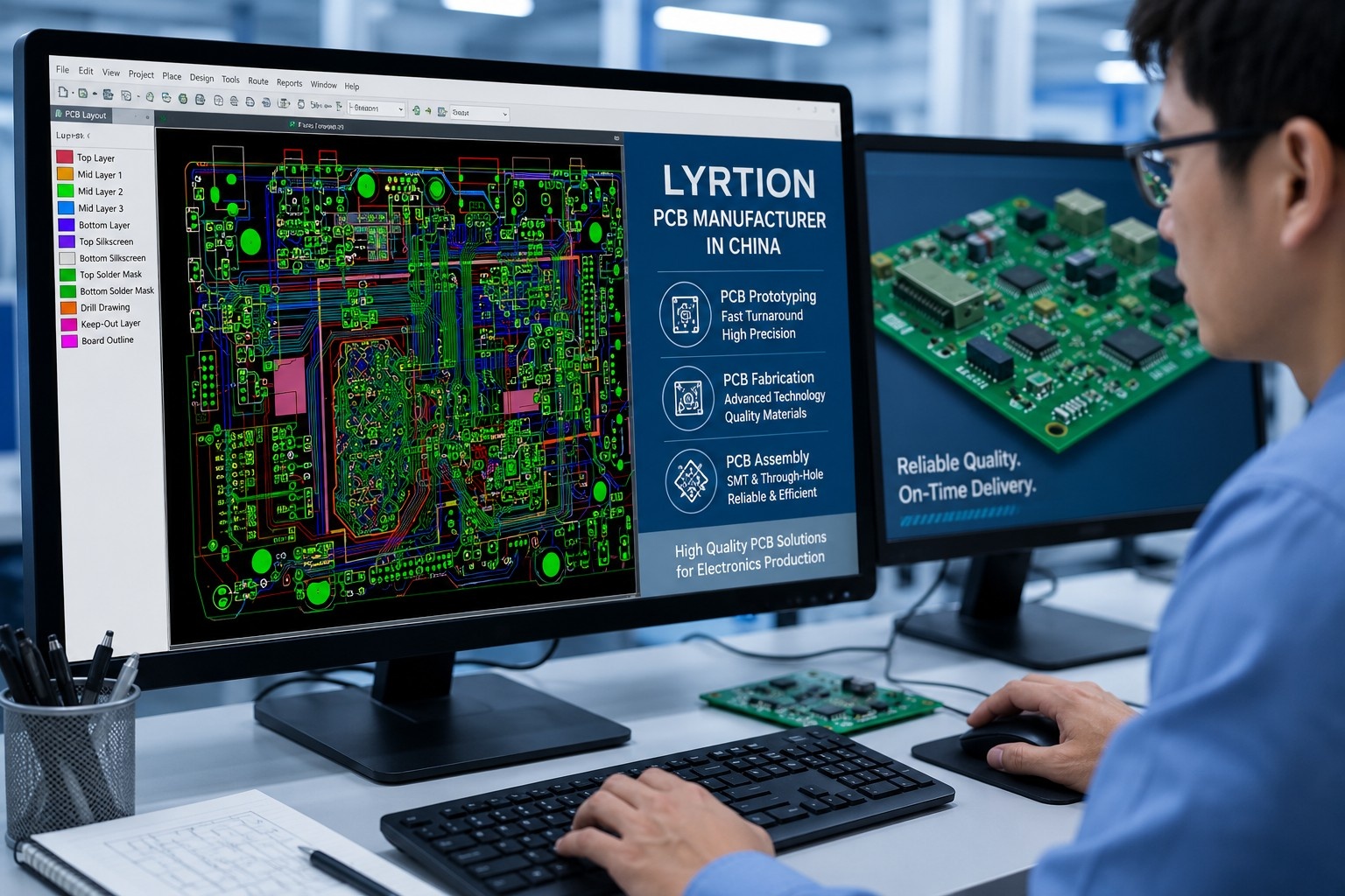  PCB Manufacturer in China, PCB Prototyping, Fabrication Services