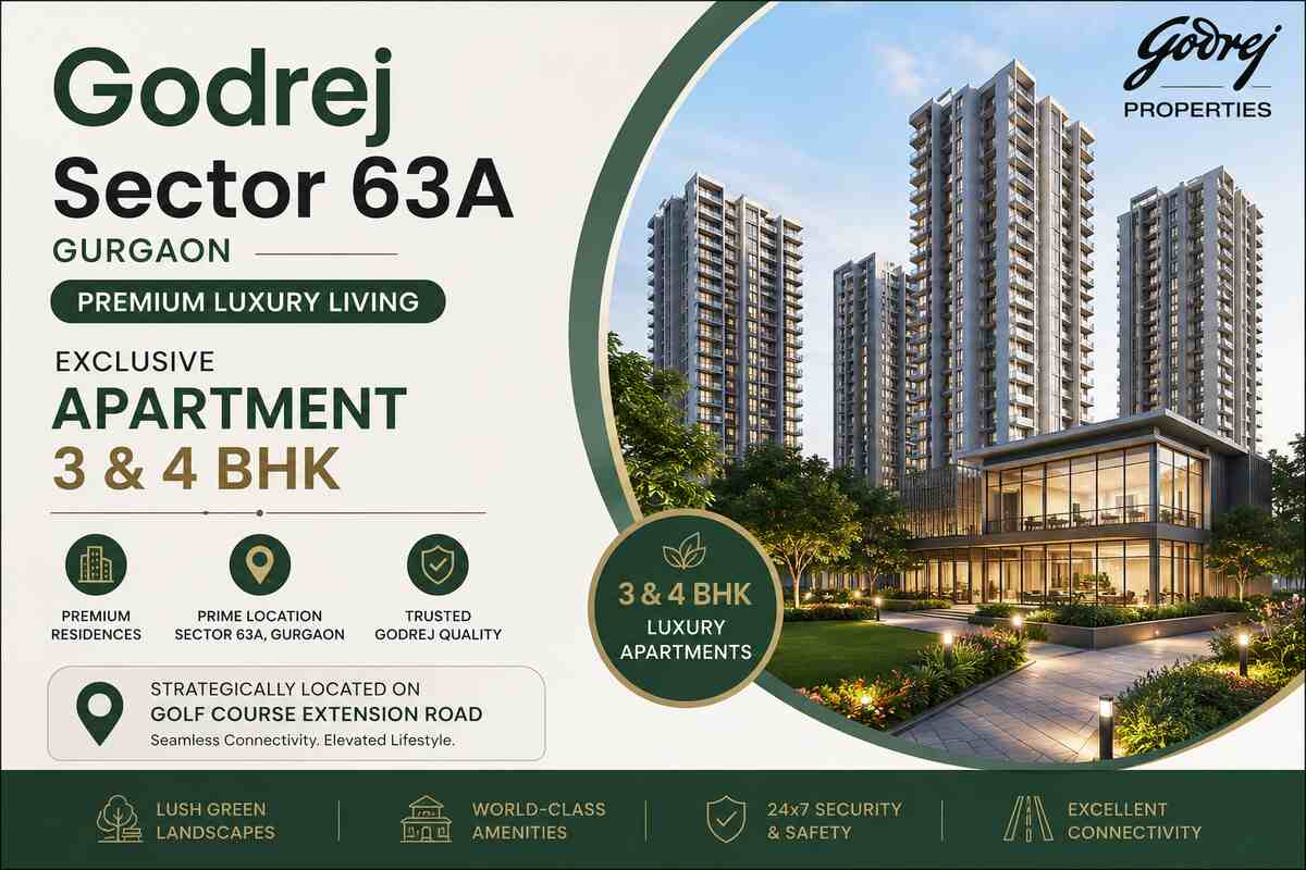 Godrej Sector 63A Gurgaon | Luxury Apartments