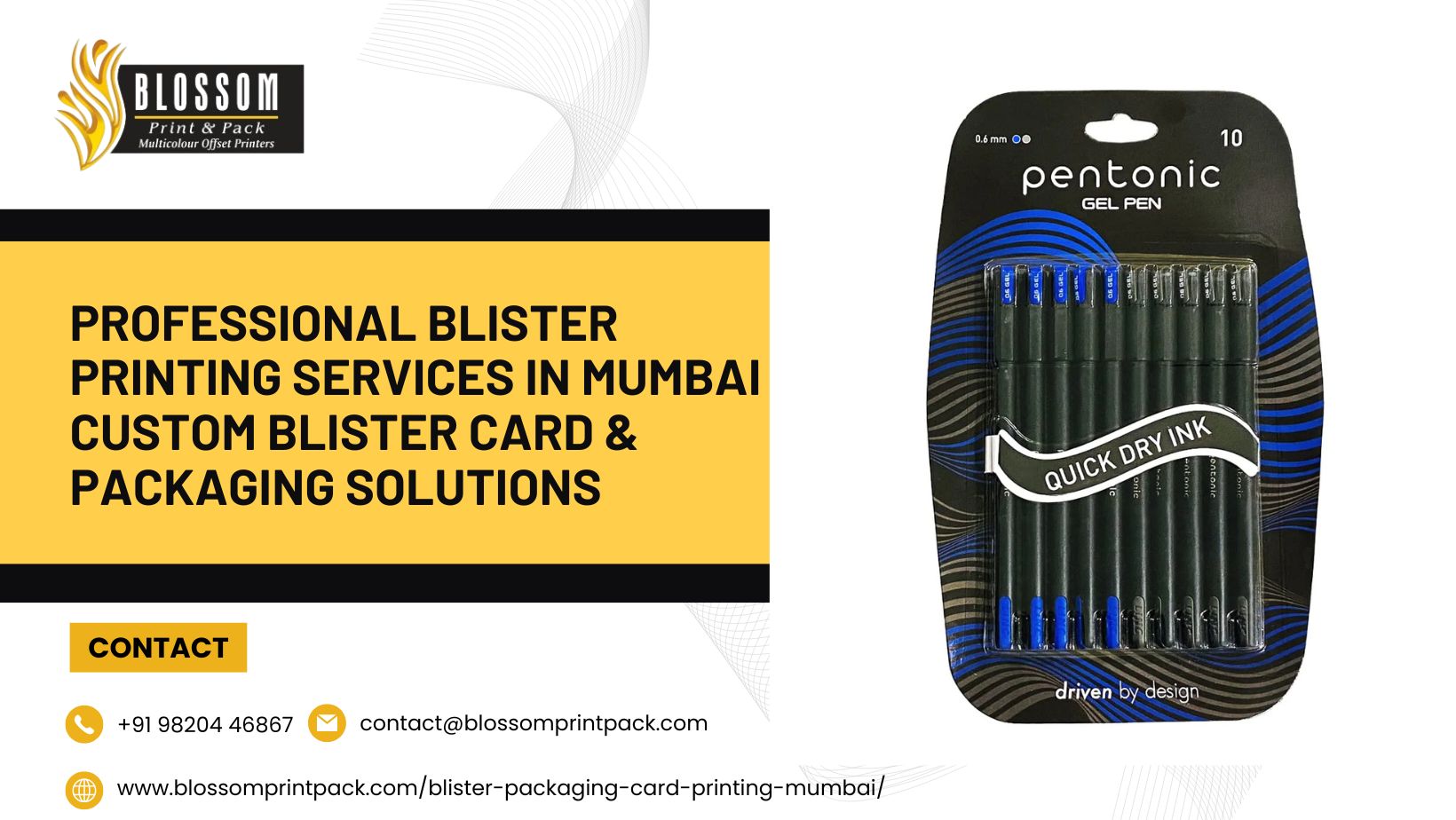  Professional Blister Printing Services in Mumbai | Custom Blister Card & Packaging Solutions
