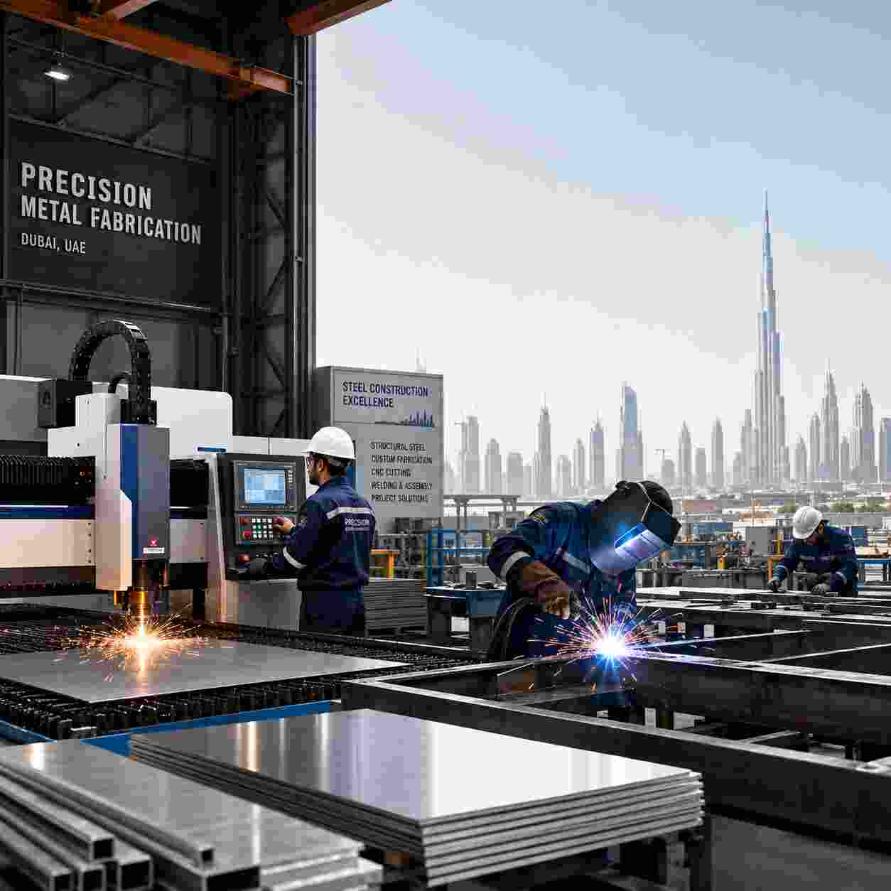  Reliable metal fabrication in Dubai