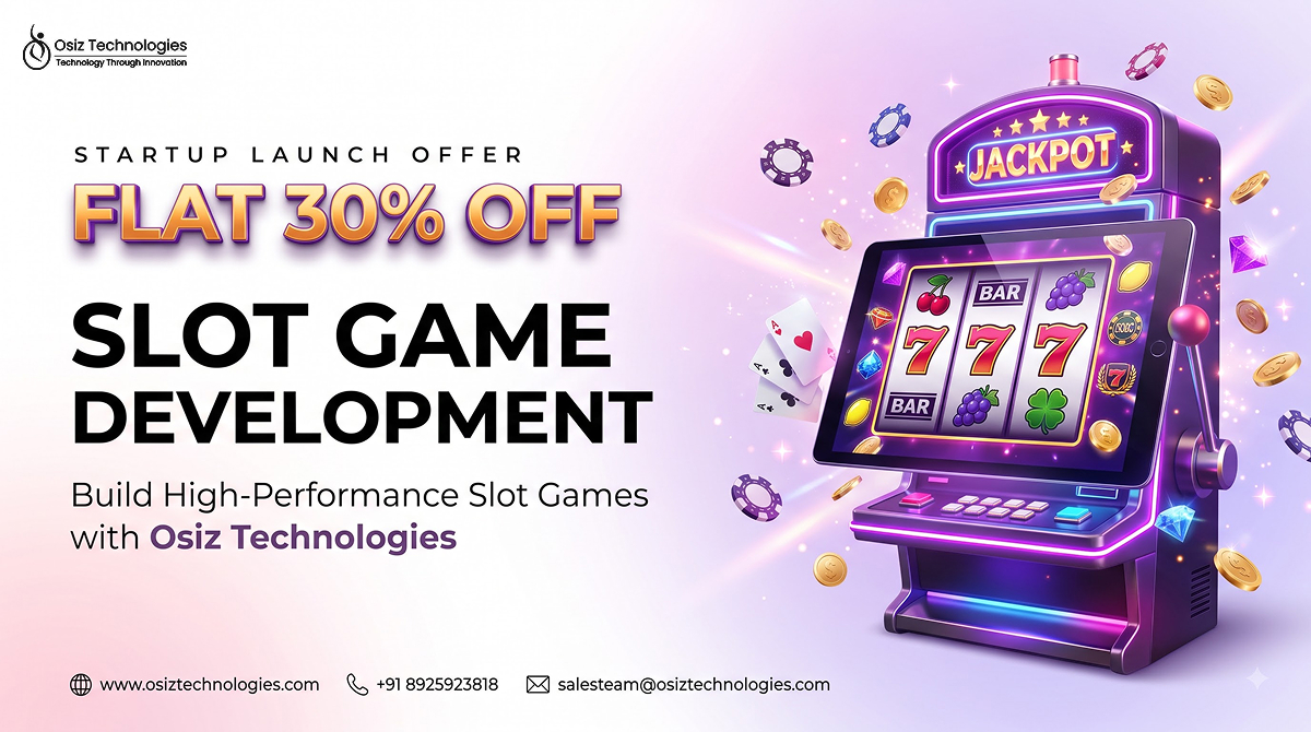  Start Your Slot Gaming Business with Flat 30% OFF