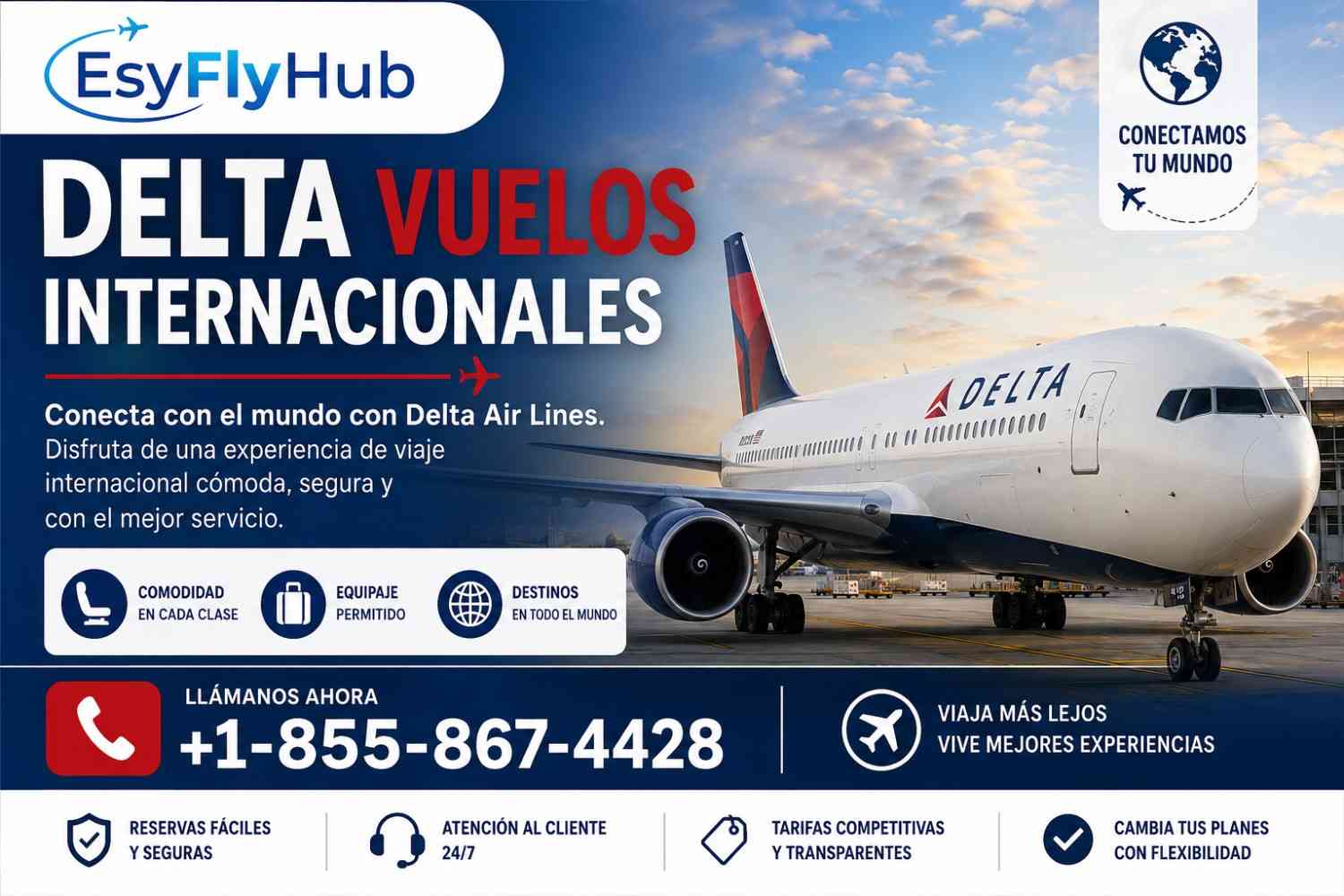  ¿Cómo planificar un viaje internacional con Delta Airlines?