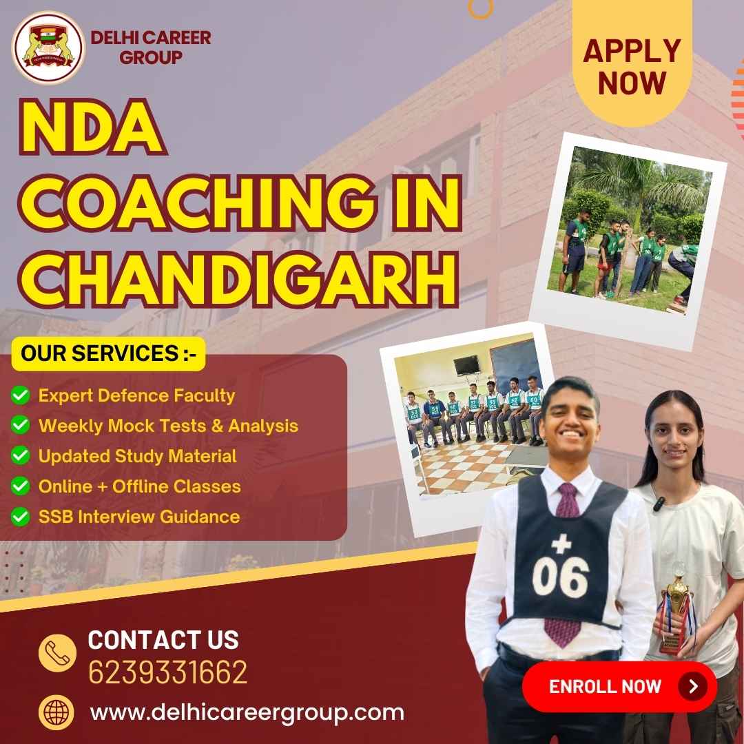  NDA Academy in Chandigarh for 11th and 12th