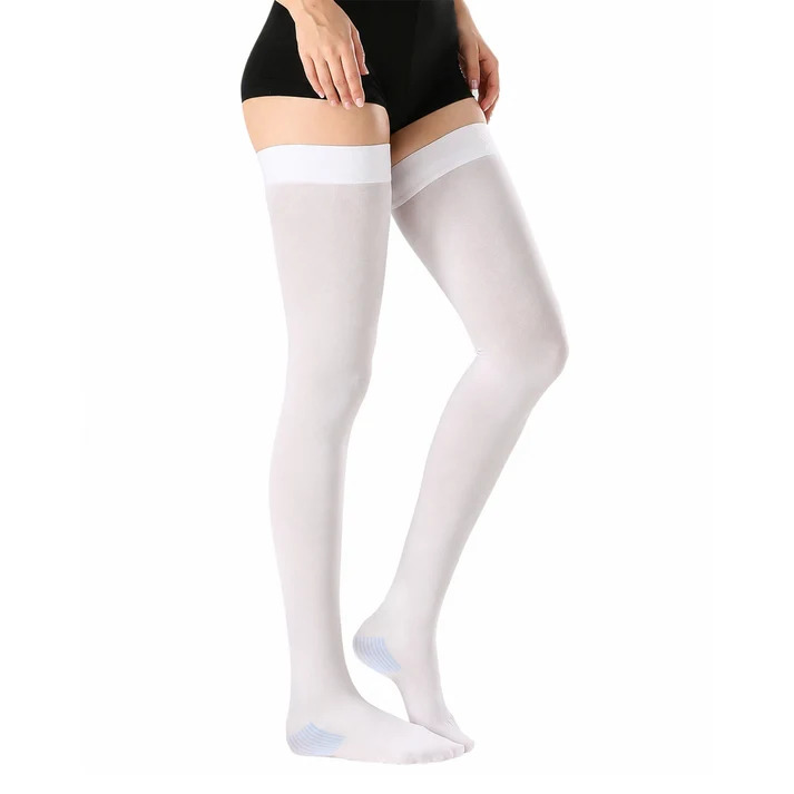  SNUG360 Anti-Embolism Stockings Thigh High 15-20 mmHg - Post-Surgery Leg Support