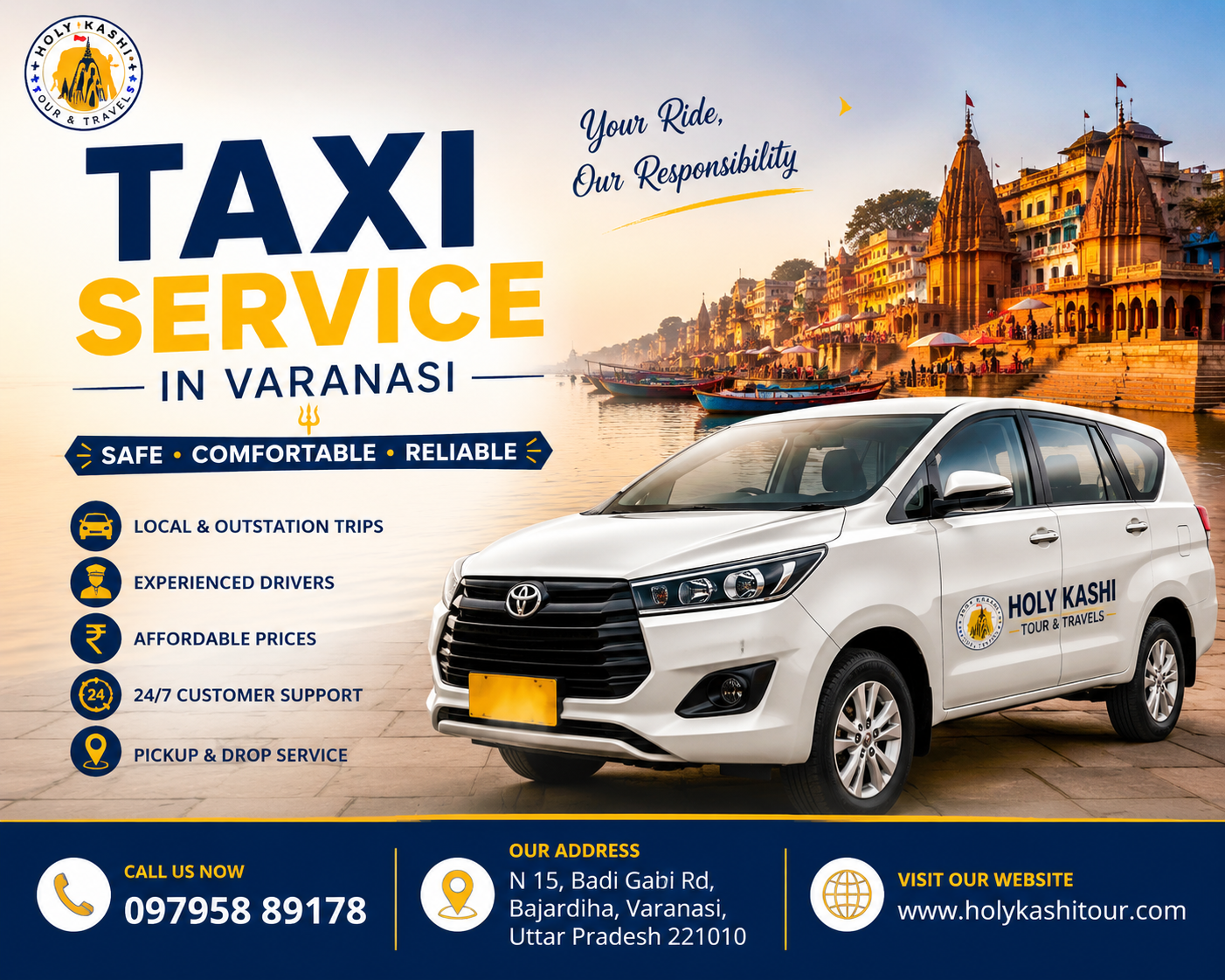  Best Taxi Service in Varanasi for Safe and Comfortable Travel