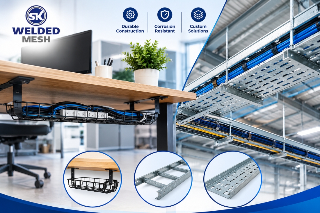 Cable Tray Manufacturer in Kolkata | S.K. Weldedmesh