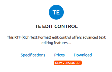  Create, Load and Modify rich text documents with Rich Text Edit Control