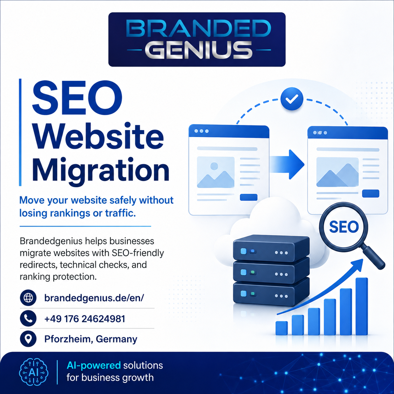  SEO Website Migration Services | Brandedgenius Germany