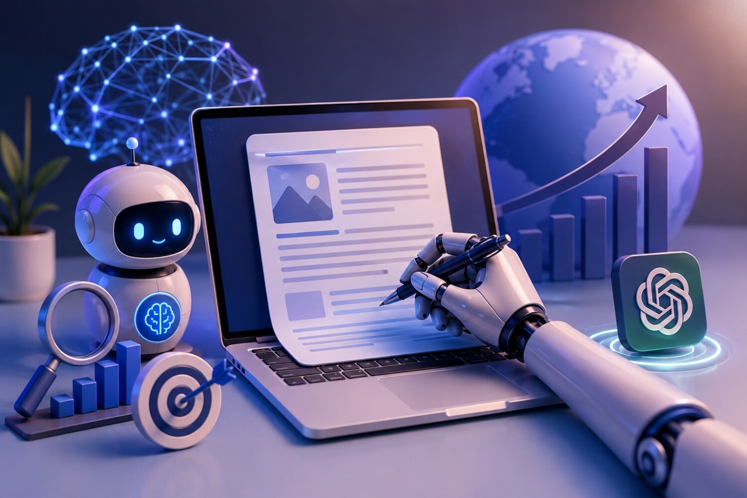  AI-Powered SEO Content Generator for Google Rankings & AI Search Visibility