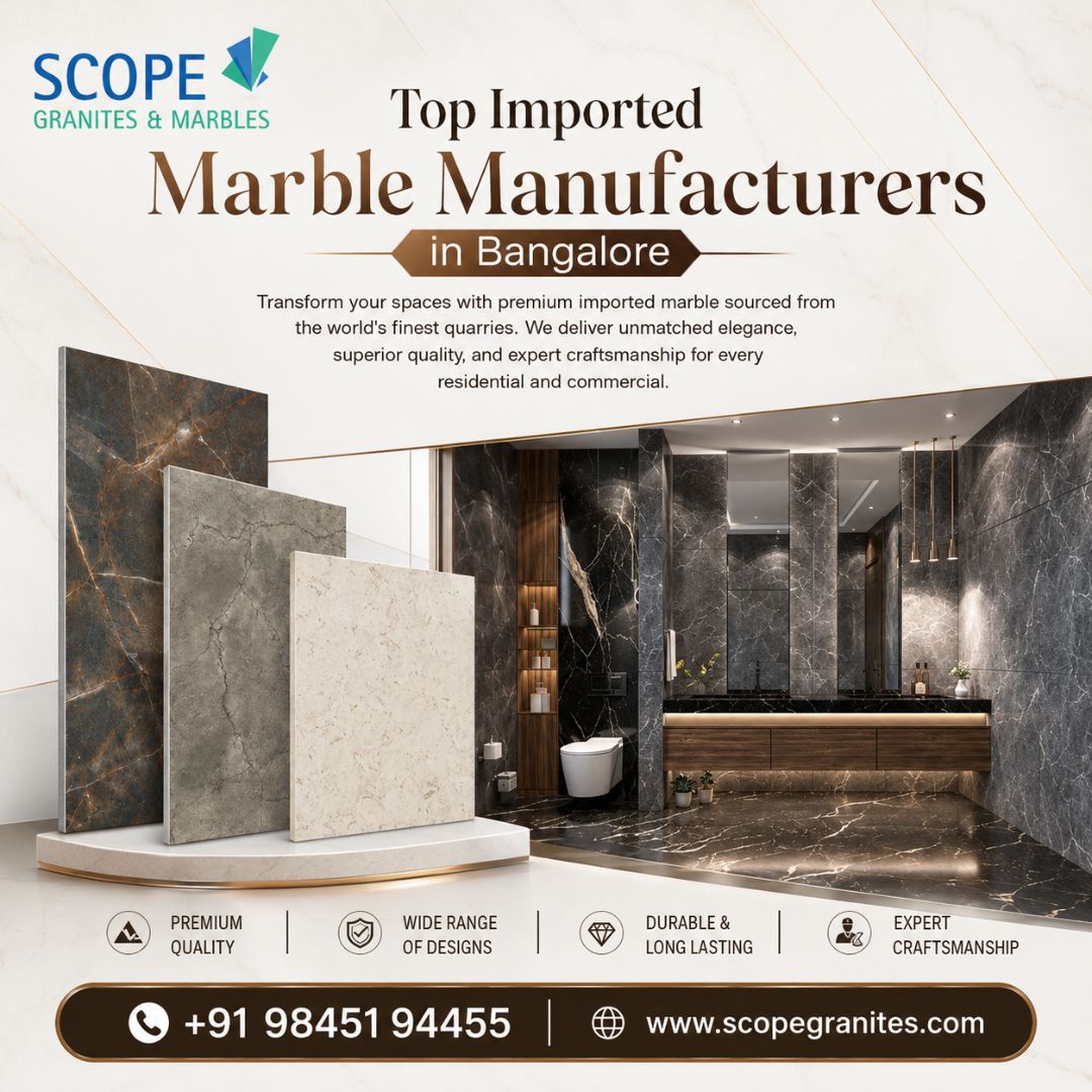  Top Imported Marble Manufacturers in Bangalore