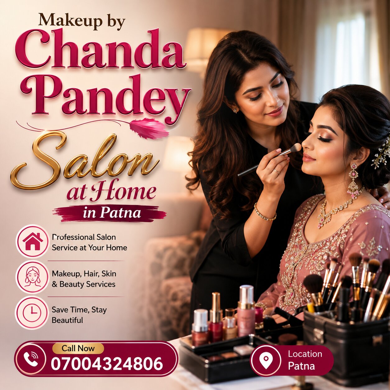  Makeup by Chanda Pandey: Salon at Home in Patna