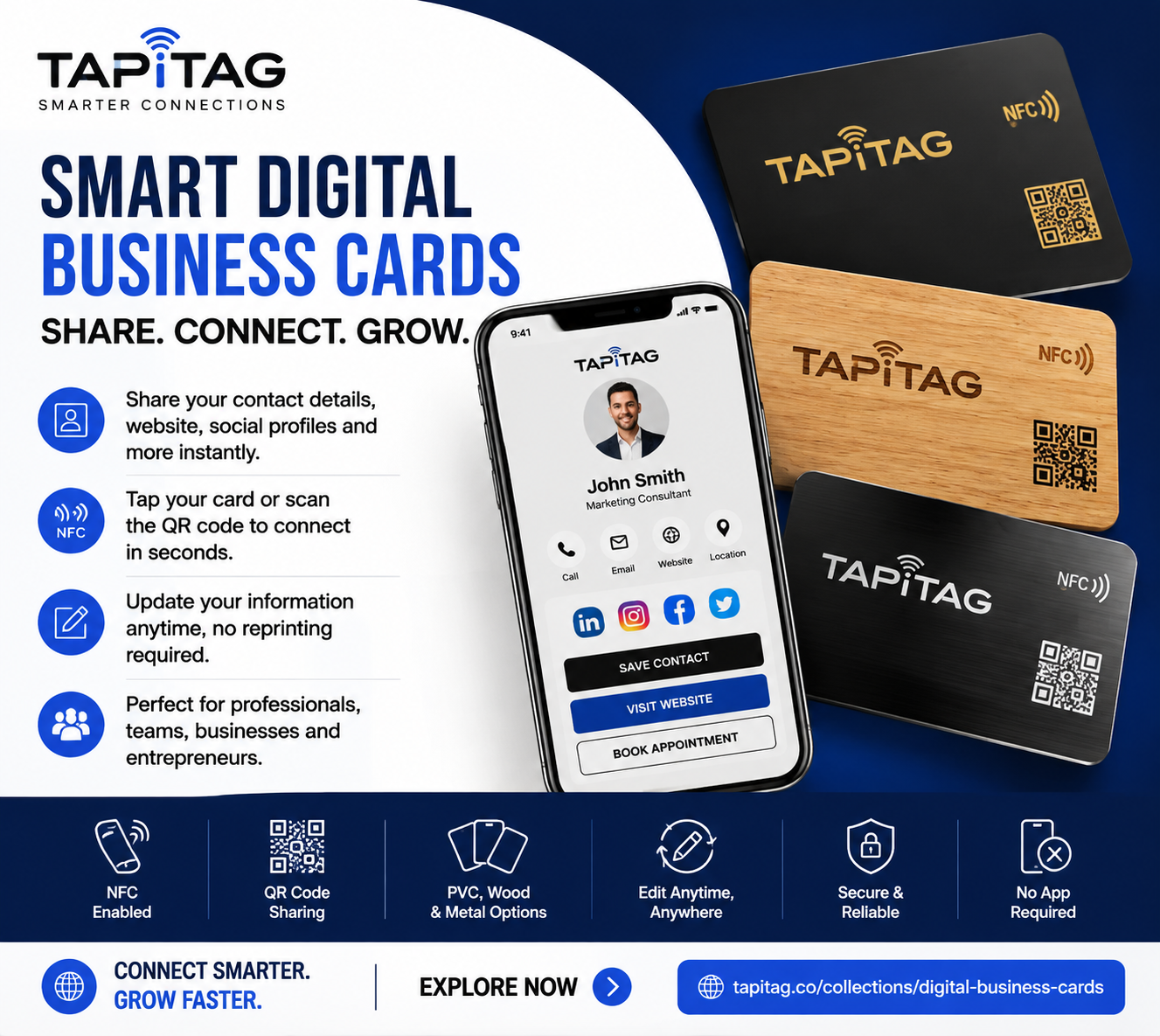  Smart Digital Business Cards for Easy Networking