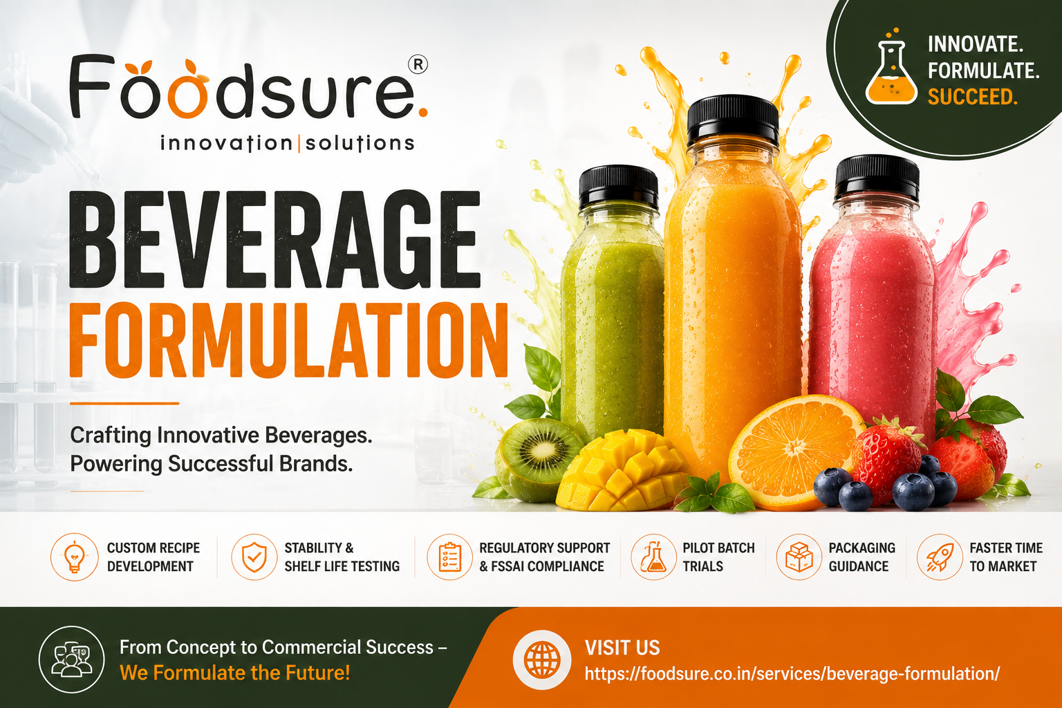  Beverage Formulation & Recipe Development Experts