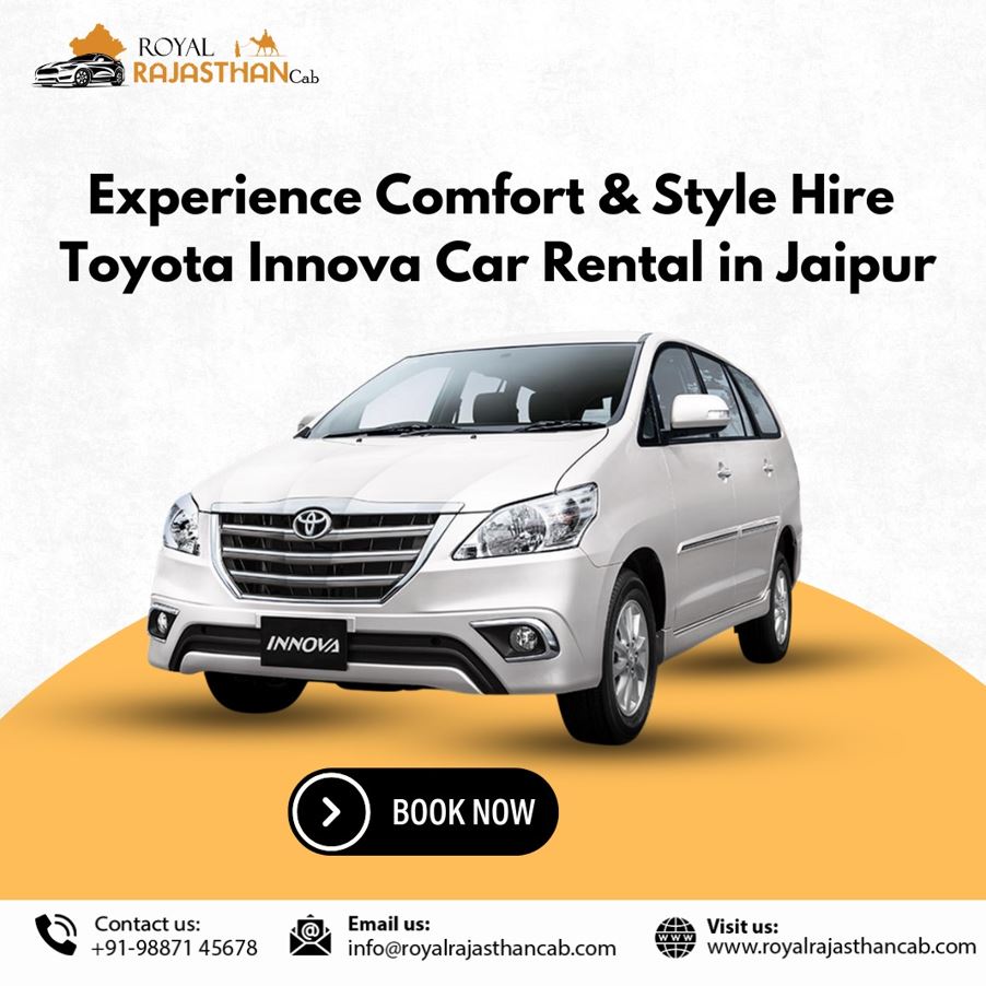  Innova Car Rental Jaipur | Local & Outstation Travel