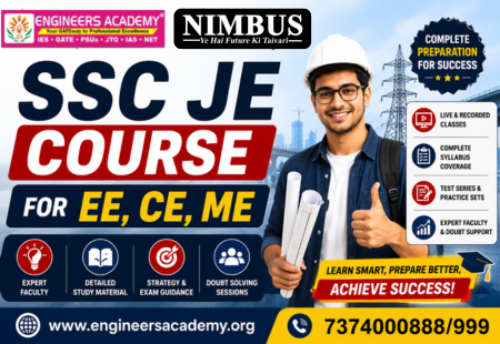  Enroll in SSC JE 2026 Online Classes by Expert Faculty