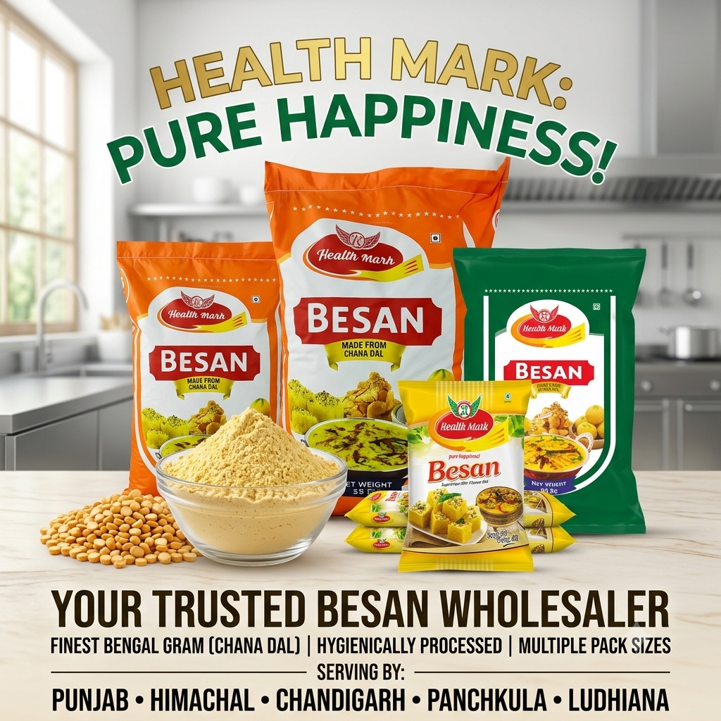  Wholesaler best Besan supplier in Uttarakhand | Health Mark