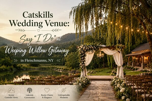  Catskills Wedding Venue | Weeping Willow Getaway, NY