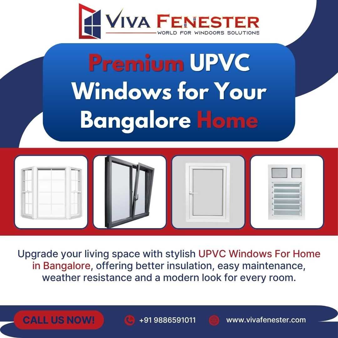  Upvc Windows For Home in Bangalore, Upvc Windows Price in Bangalore