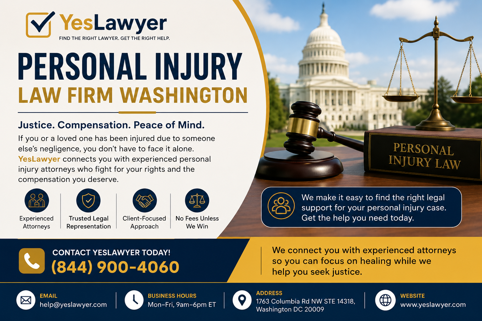  Personal Injury Law Firm Washington – Trusted Legal Guidance