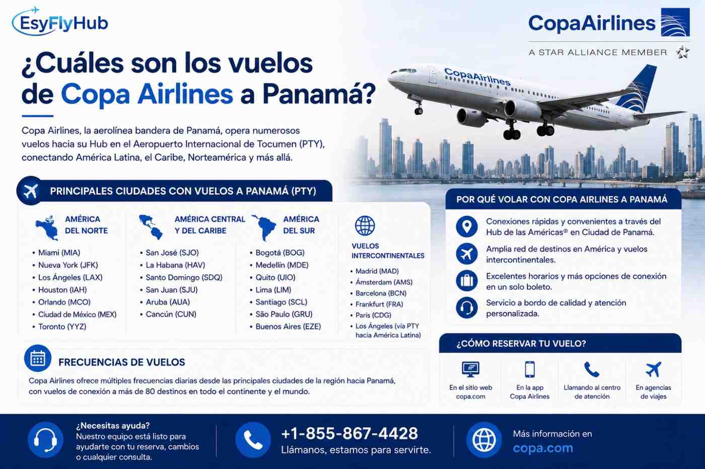  ¿Cómo rastrear un vuelo de Copa Airlines desde Panamá?