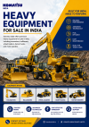  Heavy Equipment for Sale in India