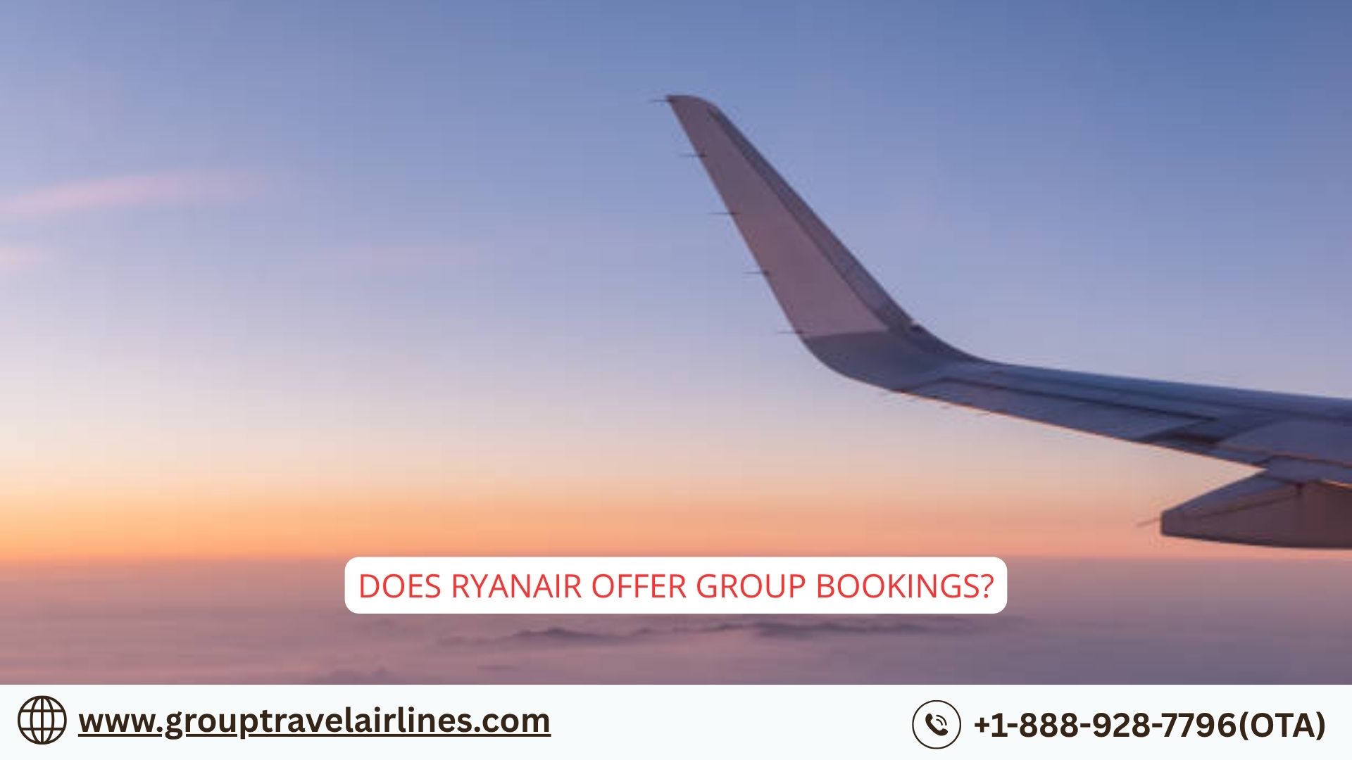  Does Ryanair offer group bookings?