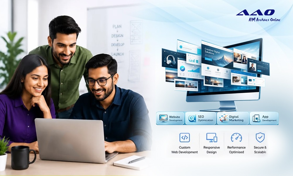  Custom Web Development Company in Kolkata – AIM Archives Online