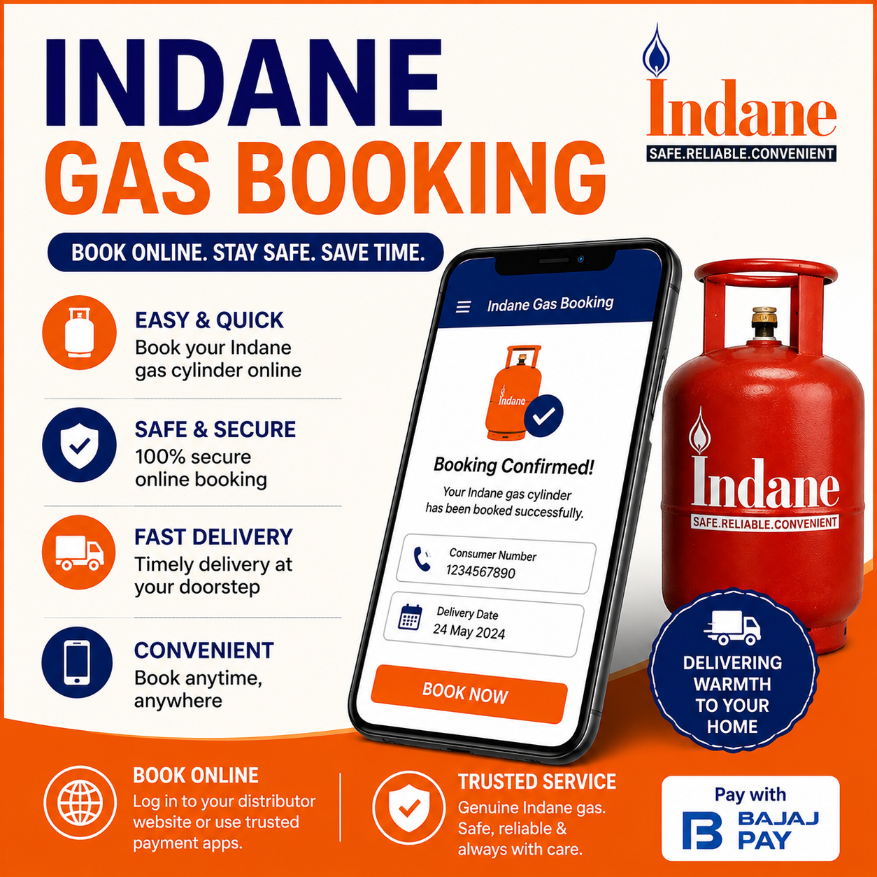  Make Your Indane Gas Booking Quickly From Your Home
