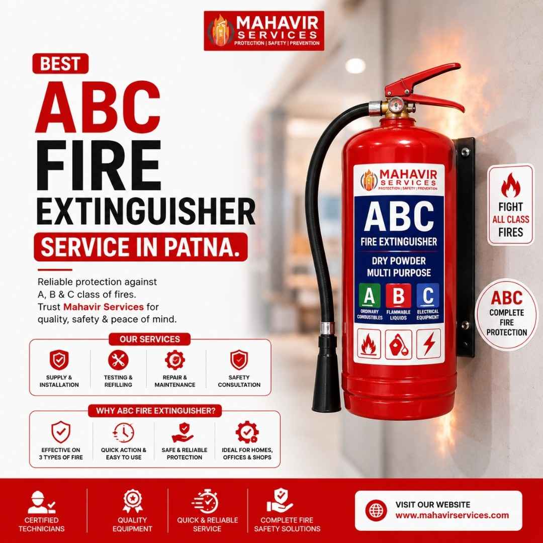  Fire Extinguisher Dealers in Patna|Mahavir Services