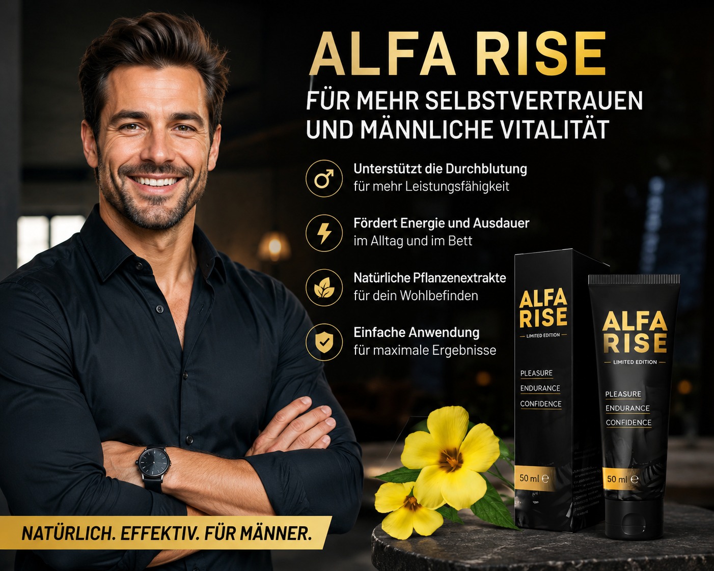  Alfa Rise – pflanzliche Unterstutzung fur Manner