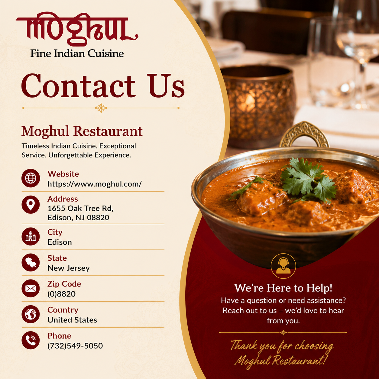  Looking for the Best Indian Restaurant in Edison NJ?