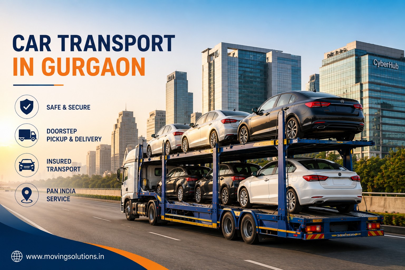  Best Car Transport in Gurgaon at Affordable Prices