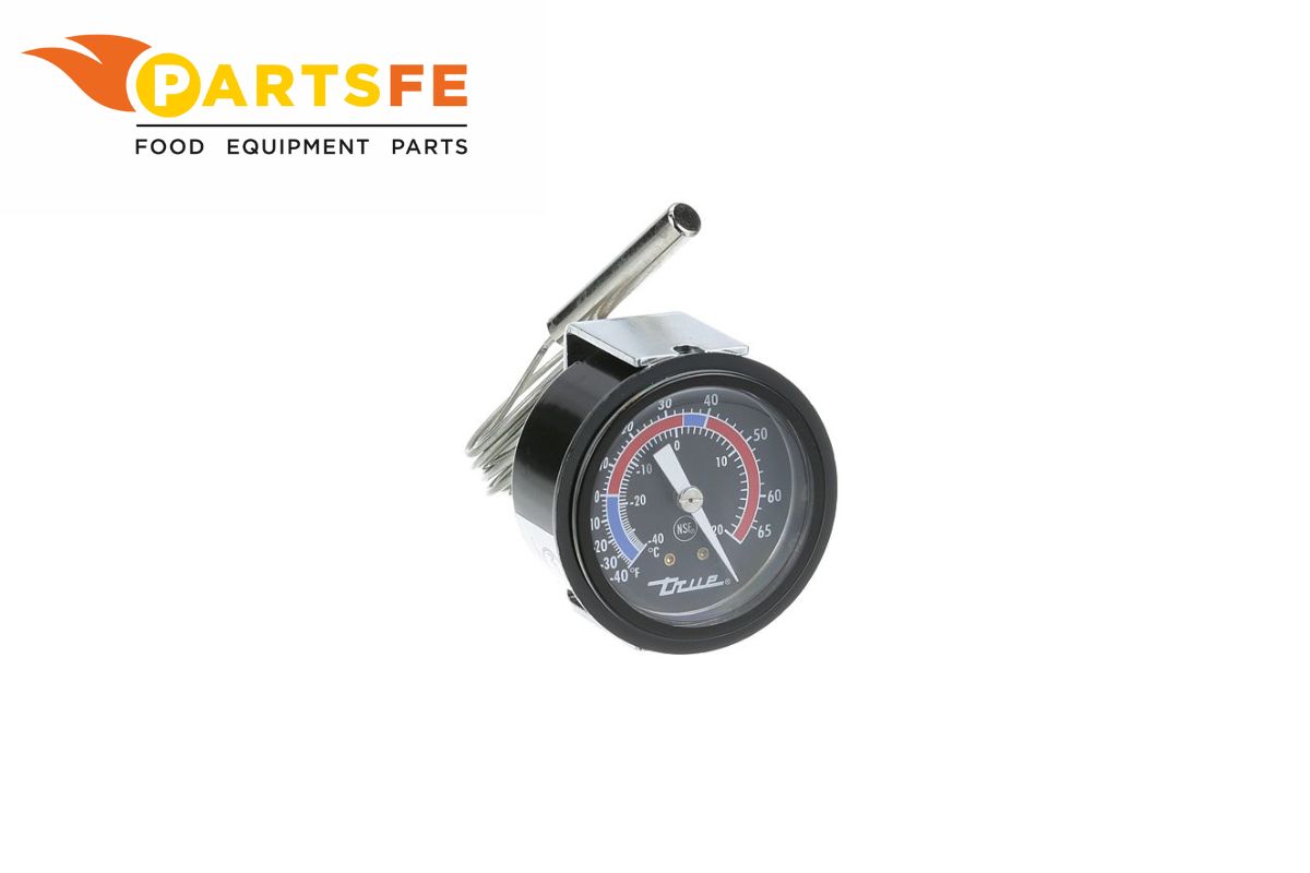  True 925507 Refrigerator Thermometer W/U-Bracket 2" Dial 40–20°C/-40–65°F